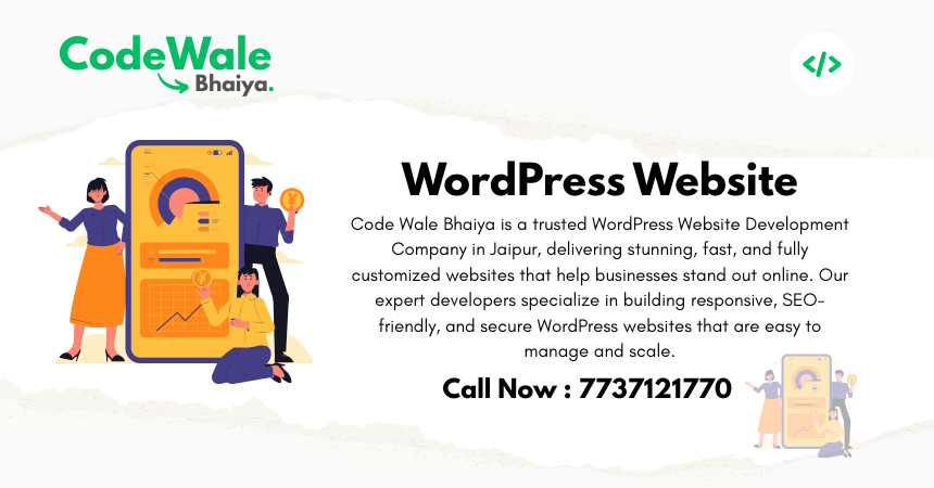 WordPress Website Development - Code Wale Bhaiya